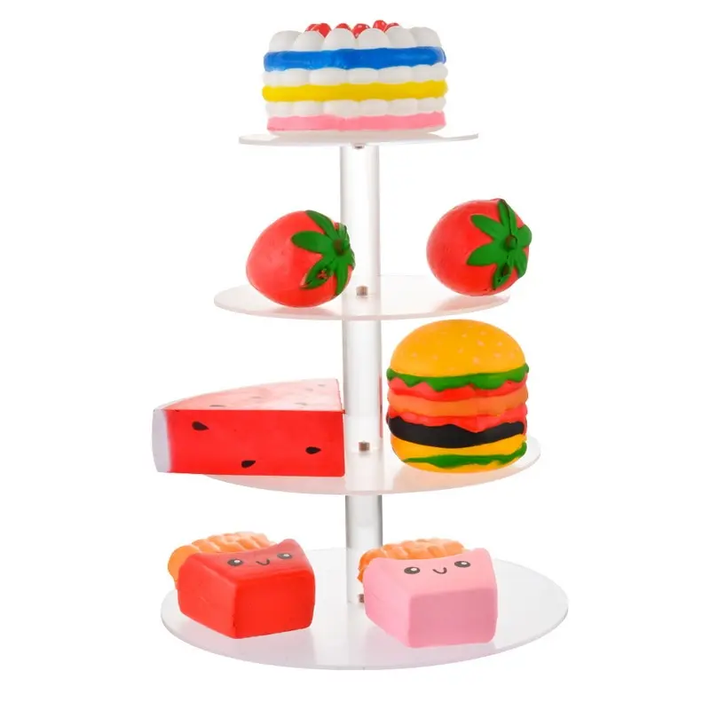 Multilayer Cake Stand Set For Wedding Cake Display Stand Round Holder Birthday Party Decorations Sugarcrafts Display Stands 7