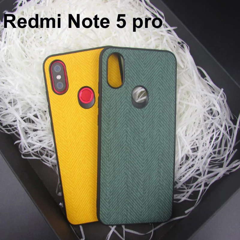 5 99 &quotМодный Зеленый чехол для xiaomi redmi Note pro тканевый задней панели Note5 Чехлы Note5pro