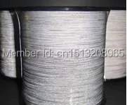 

TM9820:1mm *1800m double side reflective thread. class2 reflective yarn for ribbon ,Hand knitting clothes