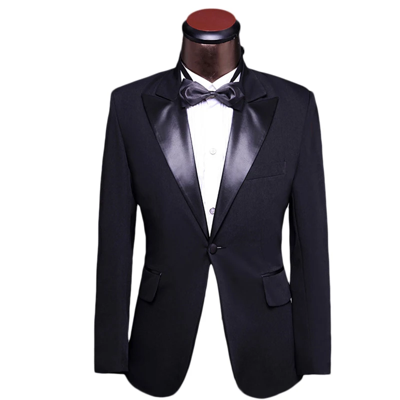 

2017 Brand Clothing costume homme black Men Suits Slim Fit Prom Party Prom tuxedos for Men Suit With Pants Groom Wedding Suits