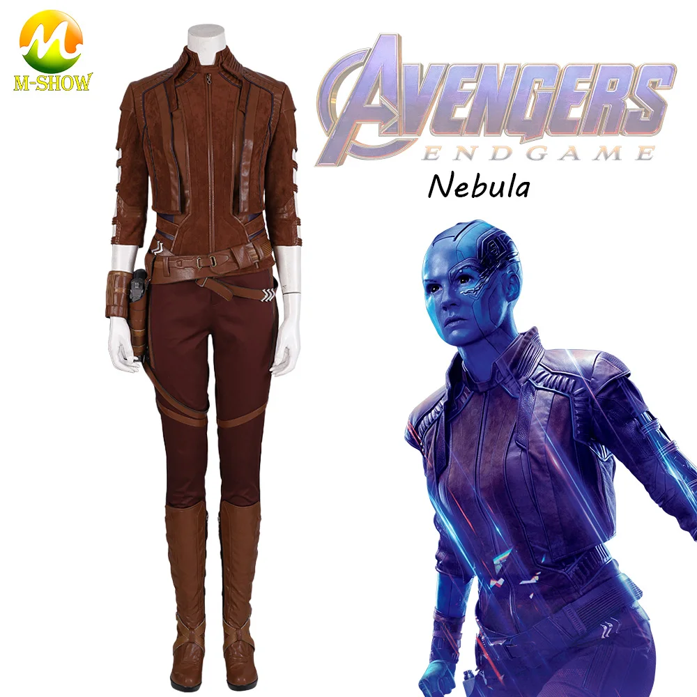 Avengers Nebula Cosplay Costume Avengers 4 Endgame Outfit Halloween Costumes Carnival For Women Custom Made Avengers Nebula Cosplay Costume Avengers 4 Endgame Outfit Halloween Costumes Carnival For Women Custom Made