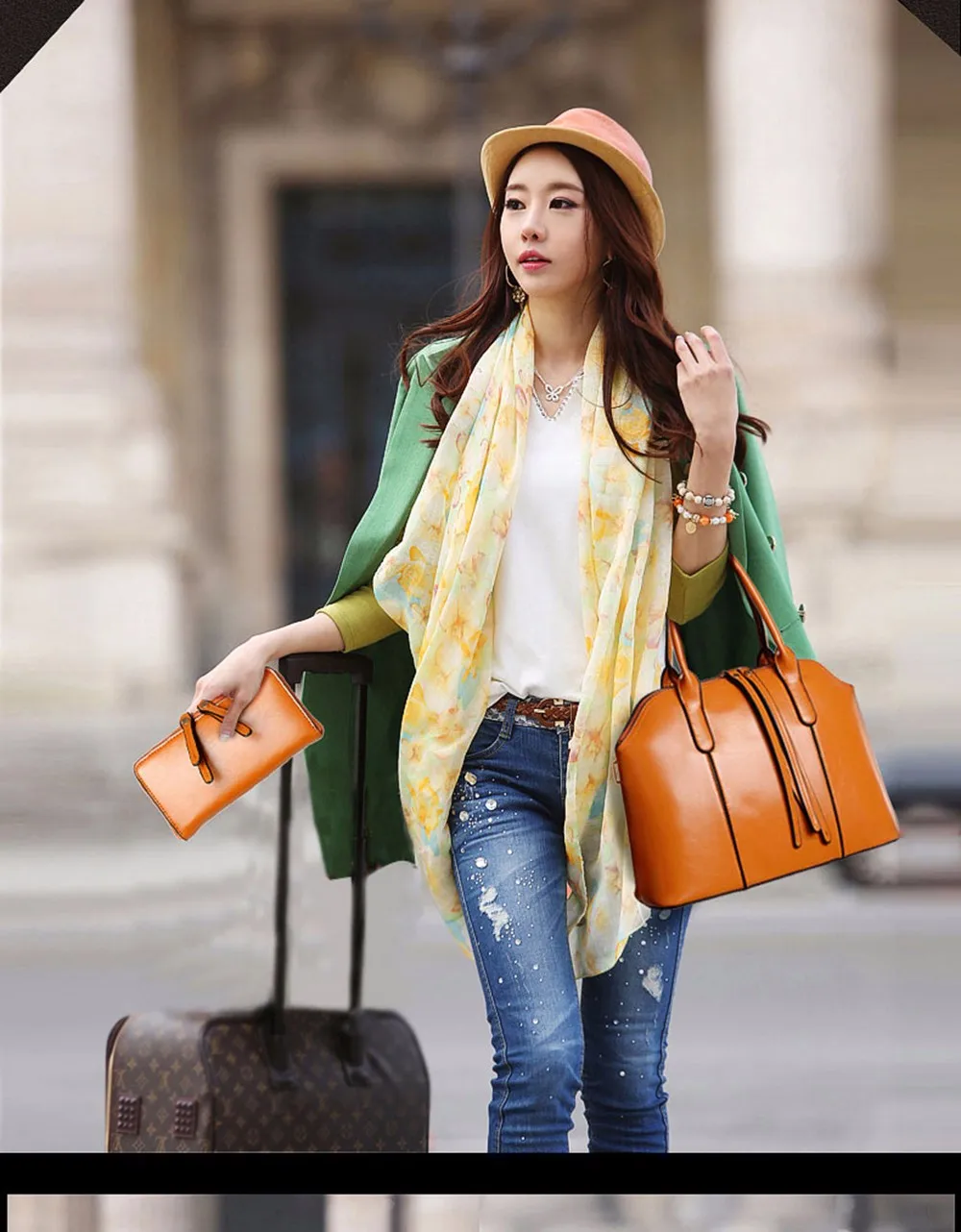 4 Pcs Handbag+Messenger Bag+Purse+Wallet Women Luxury ShoulderBags High Quality PU Leather Top-handle Crossboday Bags Set TTOS (1)
