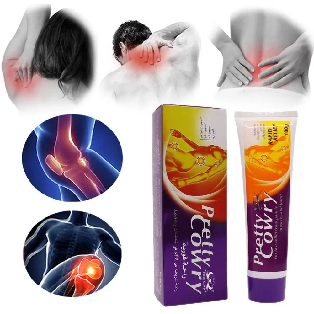 

Natural Ointment Powerful Effective Relief Muscle Pain Neuralgia Acid Ointment Leg Strain Arthritis Joints Pain Relief Ointment
