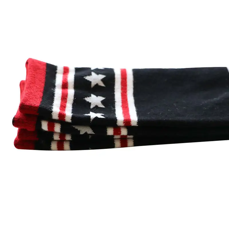 3 Size Star Striped Women Socks Fashion College Style Socks For Girls Cotton Soft Boots Women Sock Short Student Stocking Autumn (9)
