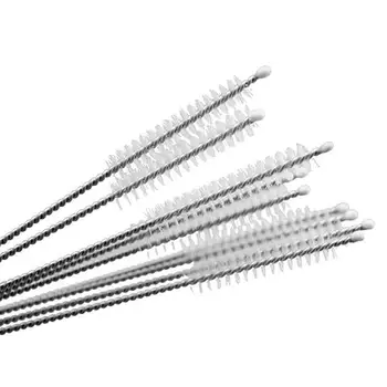 

Fashion 10Pcs Stainless Steel Cleaning Drinking Pipe Brush Straw Cleaner Kitchen Tool