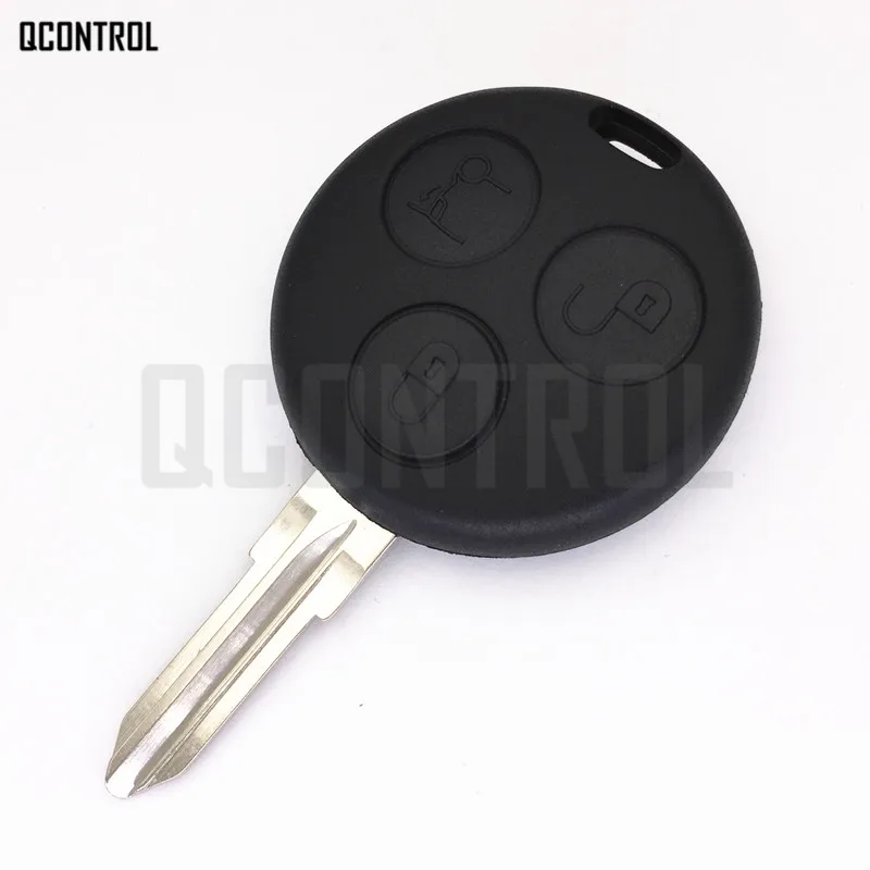 QCONTROL Автомобильный Дистанционный ключ 434 МГц для Mercedes-Benz Smart Fortwo ForFour Roadster City Coupe Crossblade Cabrio 1998-2006