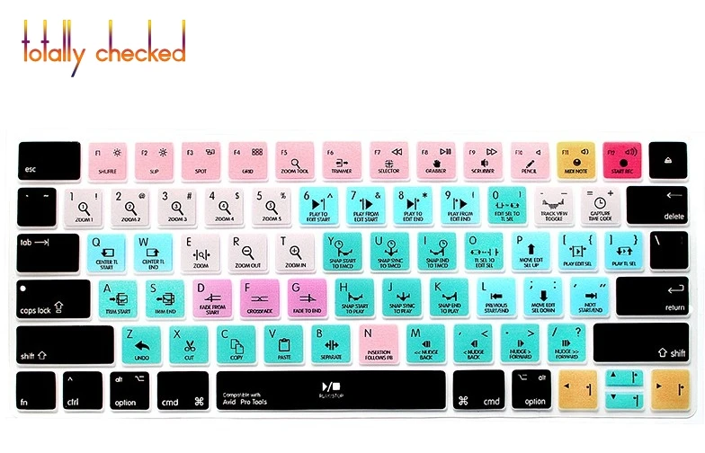 Инструменты Avid Pro Hotkey функциональная накладка клавиатуры с клавиатурой