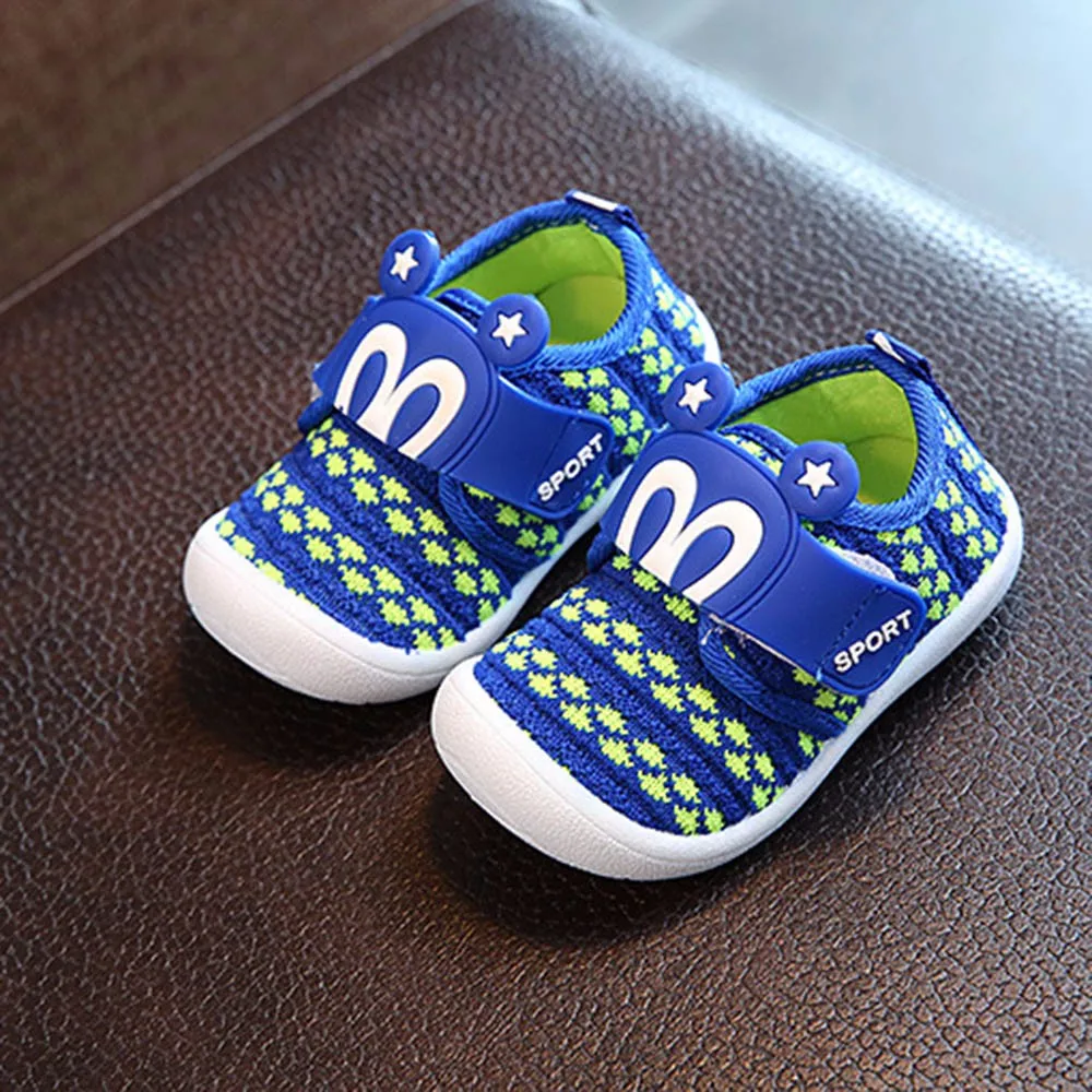 2018 recién nacido Zapatos niño niños dibujos animados bebé Zapatos Sneaker niño Zapatos sapato infantil Menino