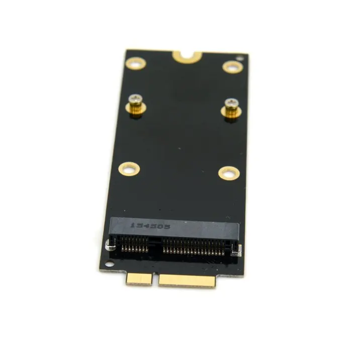 Jimier mSATA SSD для 2012 Mac book Pro Retina iMac A1398 MC975 MC976 17 + 7pin Конвертор адаптер карт|Компьютерные