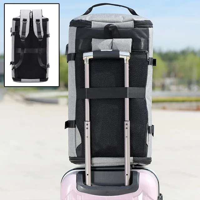 USB Anti-theft Gym backpack Bags Fitness Gymtas Bag for Men Training Sports Tas Travel Sac De Sport Outdoor Laptop Sack XA684WA 4
