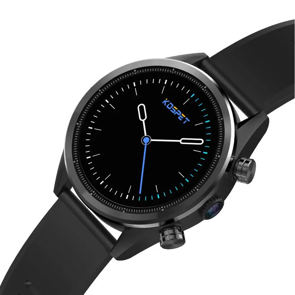 

Kospet Hope 3G+32G 4G-LTE IP67 GPS 8.0MP Camera Heart Rate Monitor Smart Watch 2019