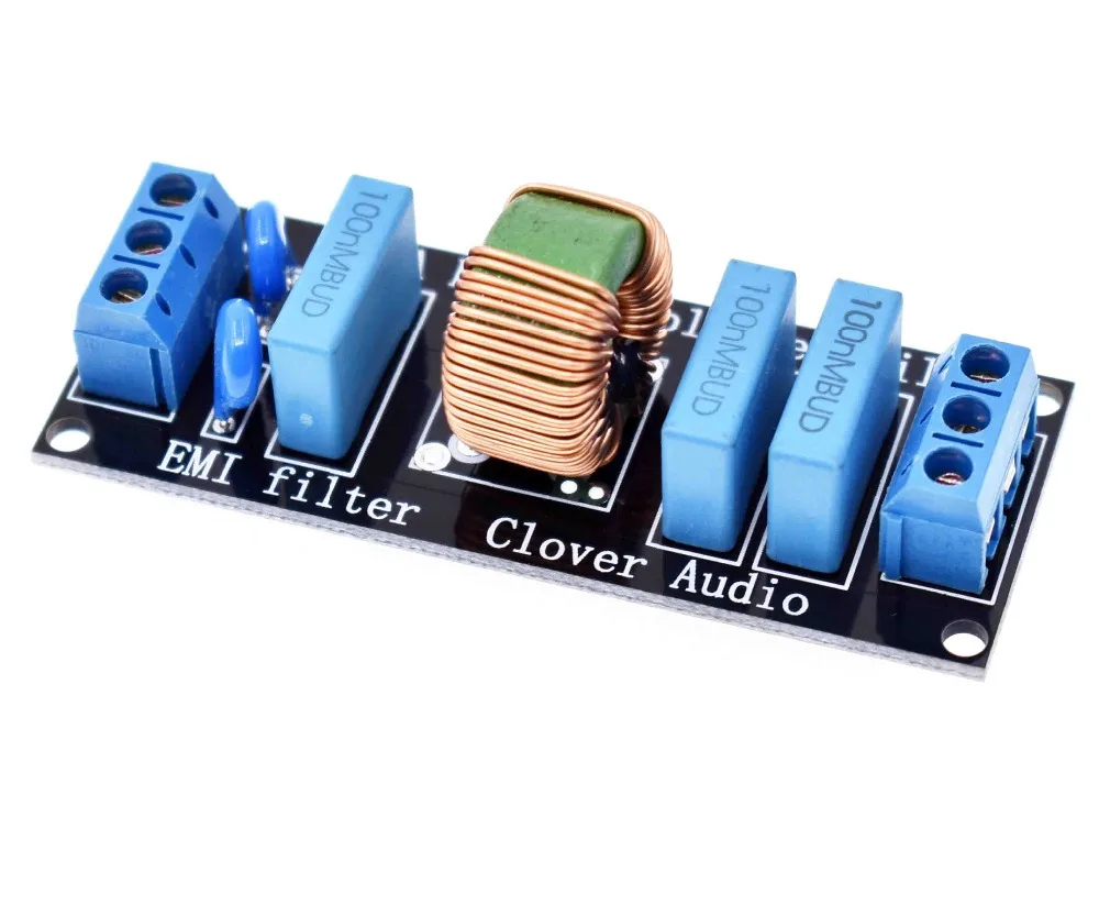  Power filter board 4A EMI filter sound enhancement tool filter socket DIY KIT
