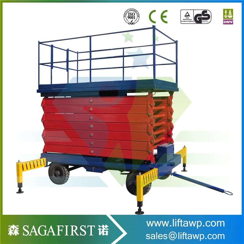 High Quality Mobile Electric Hydraulic aerial lift truck