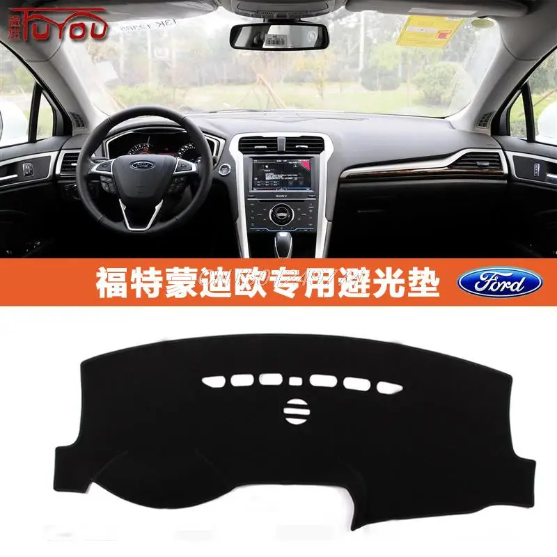 Аксессуары для стайлинга автомобиля Dashmats крышка приборной панели Ford Fusion Mondeo 3 4 MK3