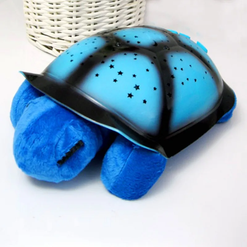 

FENGLAIYI Led Lamp Turtle Music LED Night Light Starry Sky Projection Luminaria De Led Home Decorative Kids Lamp