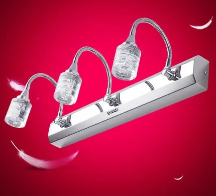Modern simple bathroom cabinet lamp LED moistureproof dresser exquisite high-end mirror front | Освещение