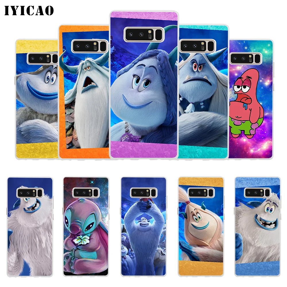 IYICAO SMALLFOOT Мягкий силиконовый чехол для телефона Samsung A5 A6 Plus A7 A8 A9 J3 J5 J7 Note 8 9 TPU