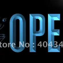 LK730 открыть Красота Salon Nail светодиодный знак неонового света