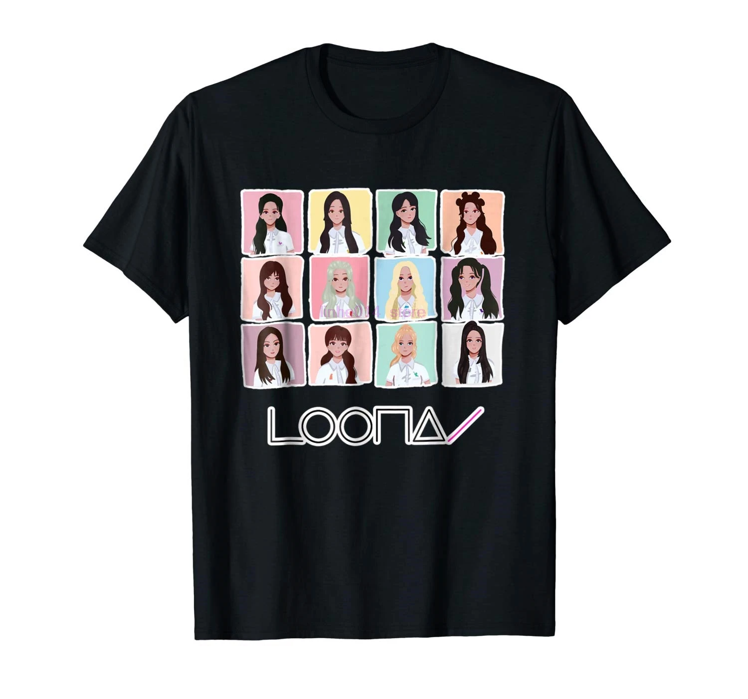 

brand men shirt K Pop LOONA Korean Pop JinSoul Kim Lip HeeJin Chuu Yves