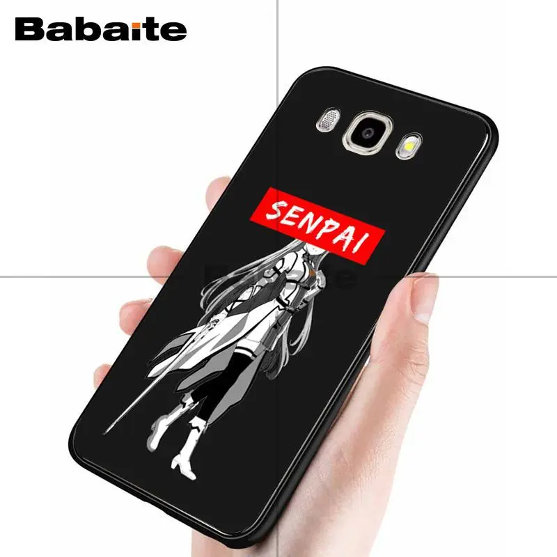 Мягкий чехол Babaite Sugoi Senpai для samsung j7 2017 j8 j62018 note 8 5 note9|Бамперы| |