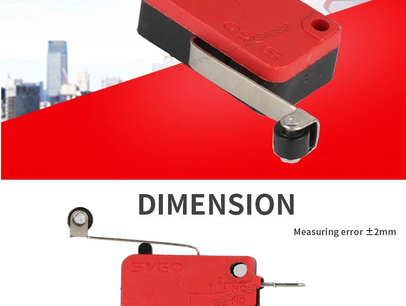 5 шт. 3-16A 250VAC ложки с длинной ручкой, рычаг мини ролик микропереключатель NONC SPDT 3 pin микро предельный переключатель, клавишный переключатель SV-166-1C25