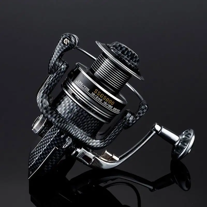 

Professional Fishing Reel Full Metal Stronger Lieyuwang Heiying Black Eagle SSG Series STEEL REEL