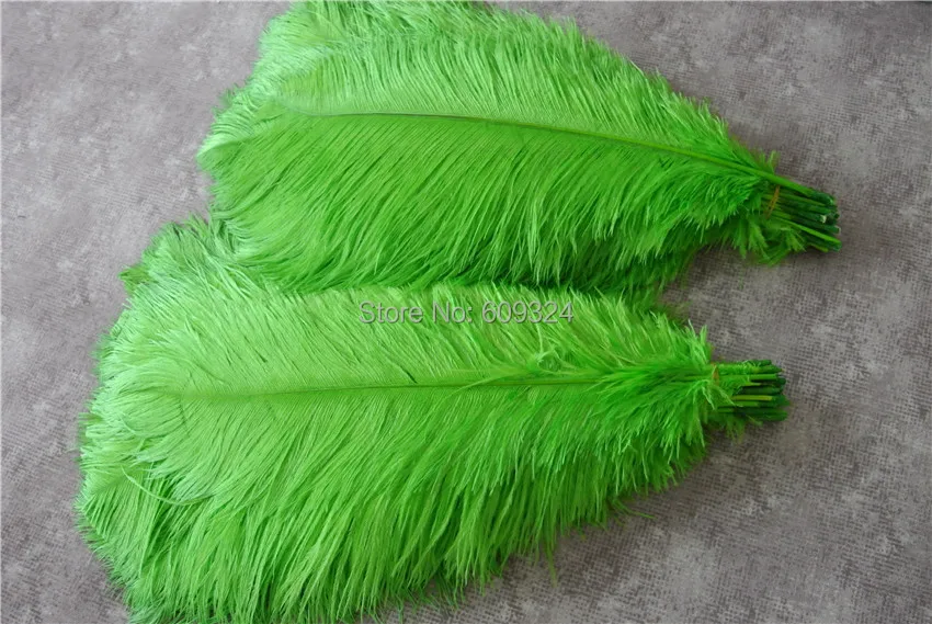 

100 pcs 18-20inch 45-50cm lime green Ostrich Feather plumes for Wedding Centerpiece wedding decor party supplies
