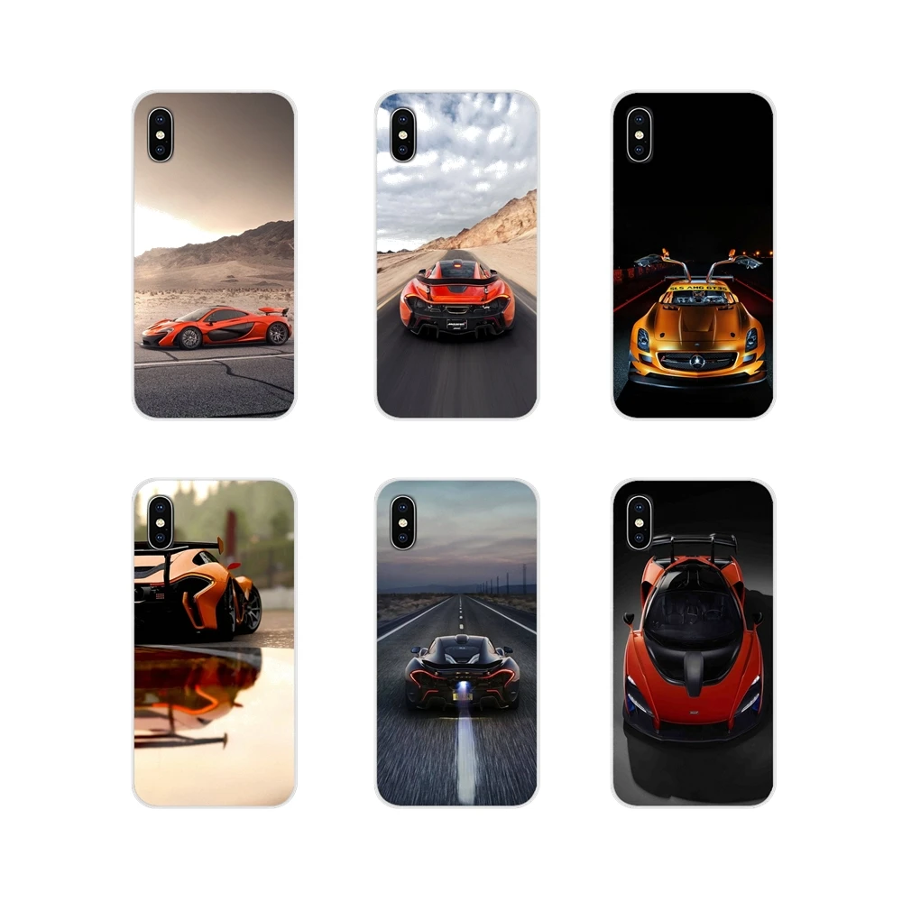 

For Xiaomi Redmi Note 6A MI8 Pro S2 A2 Lite Se MIx Max 2 3 For Oneplus 3 6T Soft Case Cover sports car mclaren p1 gtr racing car