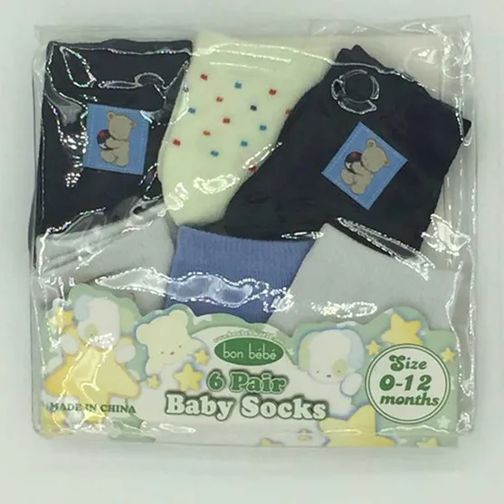 

Spring summer High quality 6pairs/lot Baby Newborn Socks Cotton casual Baby Socks
