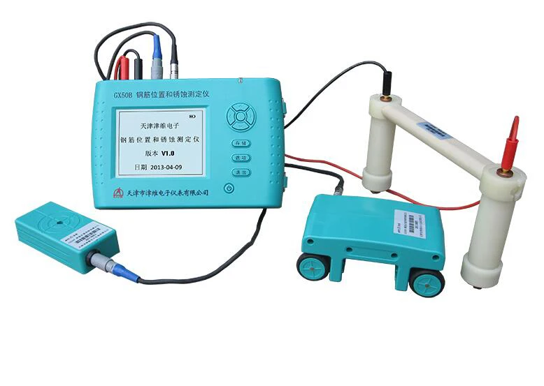 GX50B Multifunctional Rebar Locator Detector Corrosion Thickness Diam Tester 6~50mm