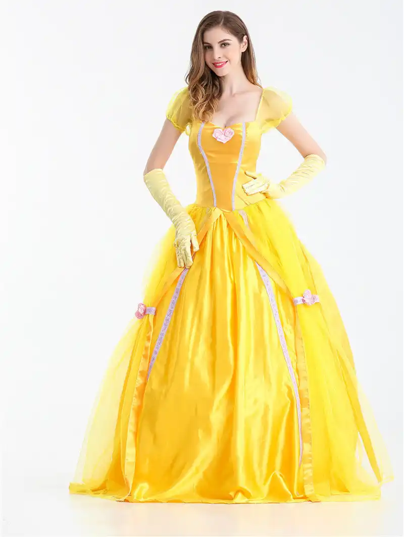 belle beauty and the beast cosplay