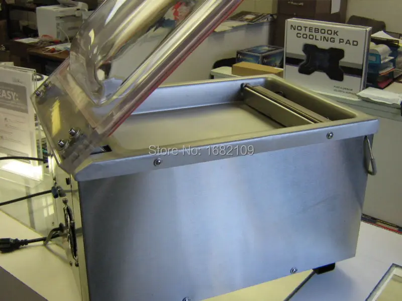 Деталей о вакуумной герметизации DZ260 Настольный упаковщик машина для максимум 1" X 10" дюймов