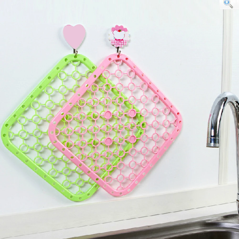 Durable Kitchen Sink Mat Table Placemats Kitchen Sink Drying Rack Draining Mat Insulation Pad for Drying Dishes