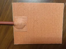 flessibile della gomma di silicone riscaldatore-rilievi di riscaldamento 240 v 400*400mm 500w silixone heater pad/mat heated bed