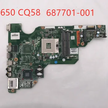 

Free shipping for 650 CQ58 Laptop Motherboard pavilion 687701-001 687701-501 SLJ8F HM75 GM DDR3 PGA989 working well