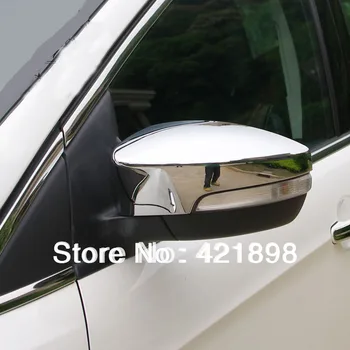 

For Ford Escape Kuga 2013 2014 2015 2016 ABS Chrome side mirror cover Trim 2 Pcs