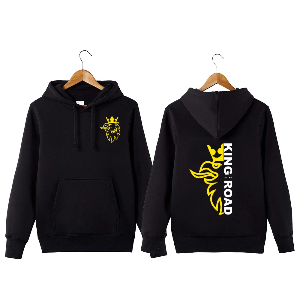 

Saab Scania Hoodie Sweatershirt Scania King Of The Road Pullover Hoodie Sweatershirt