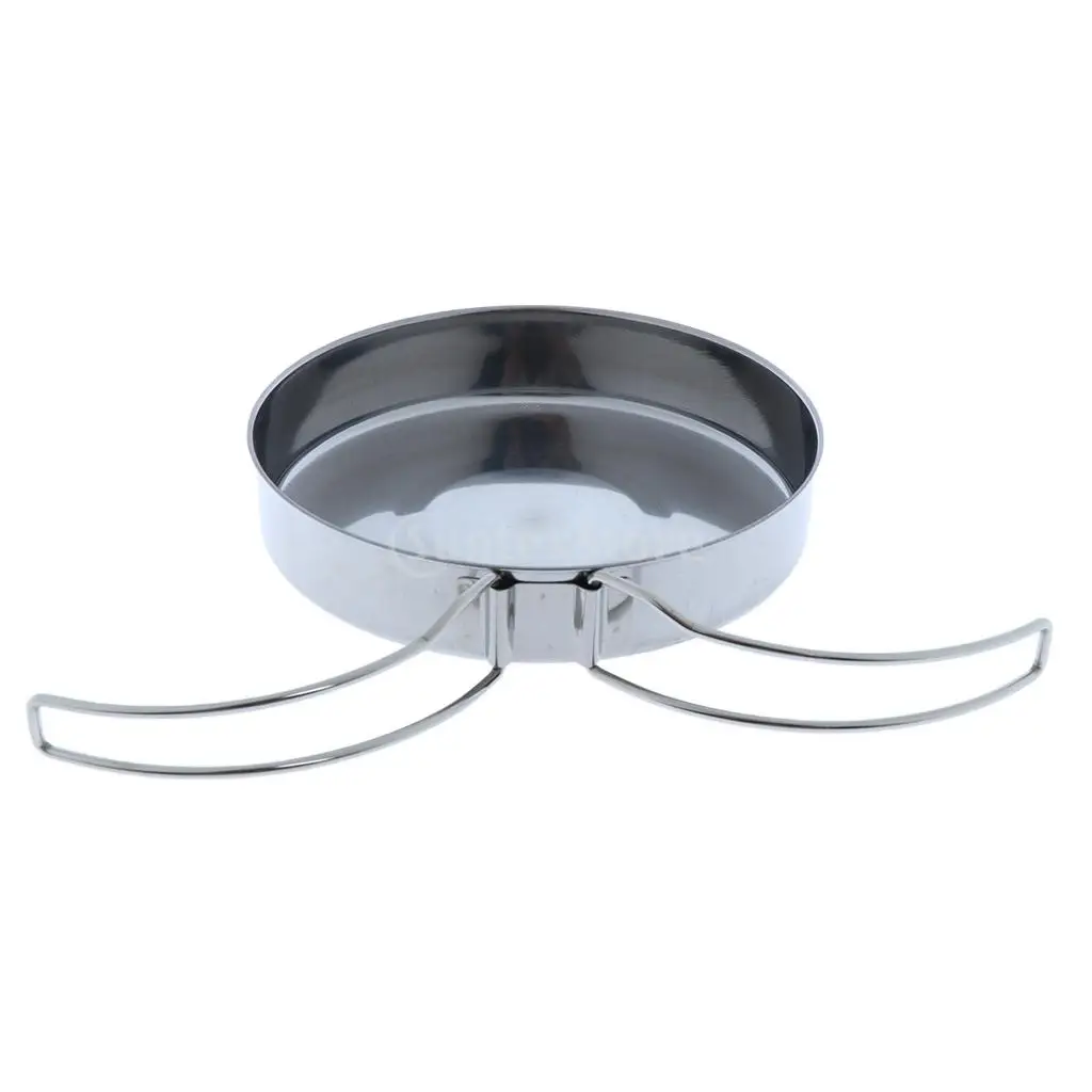 

Mini Stainless Steel Frying Pan Outdoor Portable Picnic Home Pot Cookware