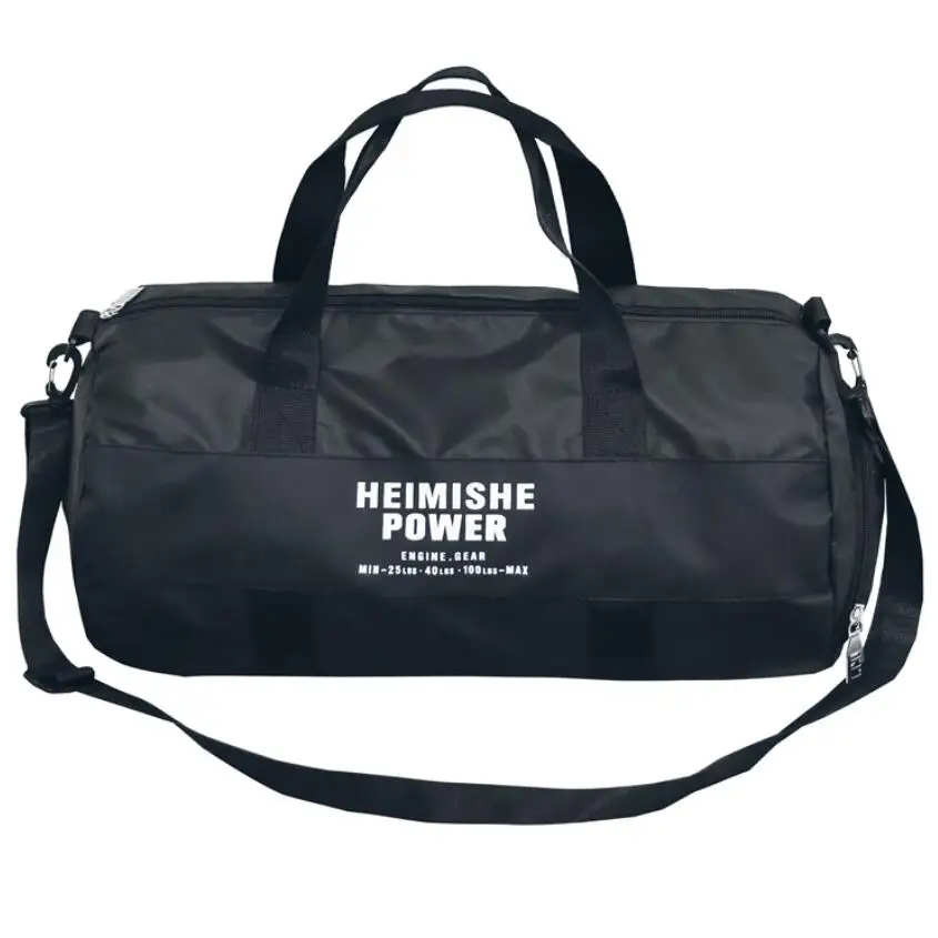 

Female Fitness Gmy Yoga Sports Duffle Male Training Shoes Travel bag Men's Waterproof Cylinder Shoulder Crossbody Purse Weekend