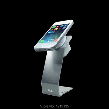 

(10 pcs/Lot )desk high quality supermarket anti-theft display Retractable recoiler pull box mobile phone security metal stand