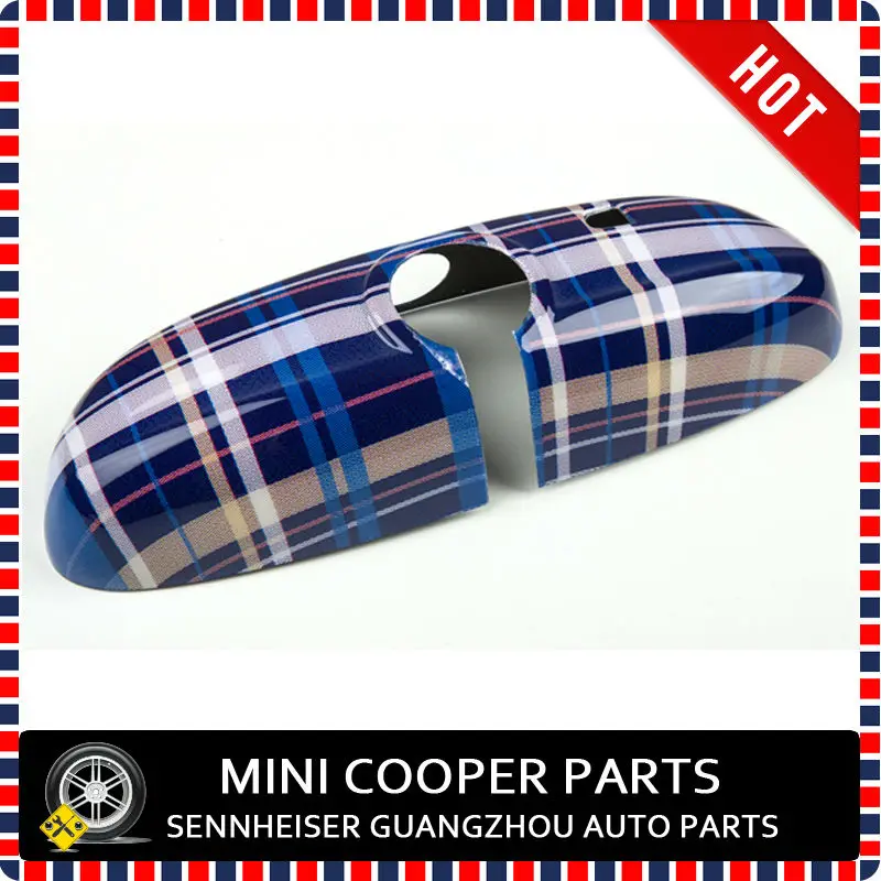 Новейший мини cooper ABS материал УФ-защита проверки внутренняя зеркальная крышка классический стиль для mini cooper F56(1 шт./компл