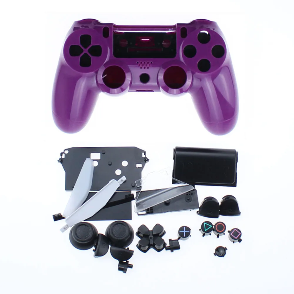 Для Sony Playstation 4 PS4 старая версия геймпада контроллер прозрачный передний задний