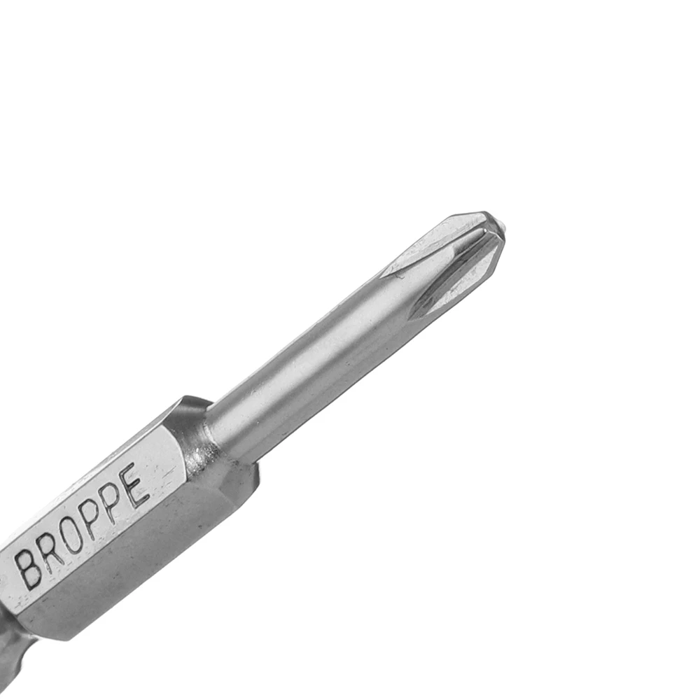Broppe 13 шт. 50 мм хвостовик 1/4 дюйма S2 легированная сталь длинный магнитный