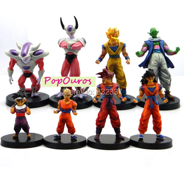 Alta calidad japonesa Anime Dragon Ball Z GT acción figuras Gohan Ball 8  Goku krilin unids/set juguetes clásicos recogida|toys plus|toy swordtoy  play - AliExpress