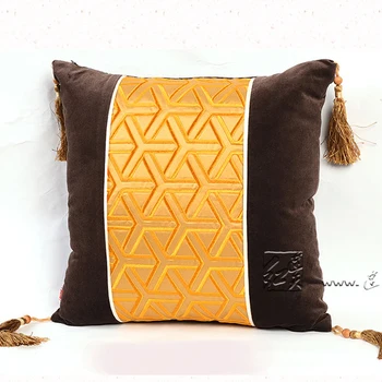 

New Fashion Europe Sofa Square Throw Pillows 45*45cm home Room Decorations embroidery needelwork Cushions Case Bed Car Luxurious