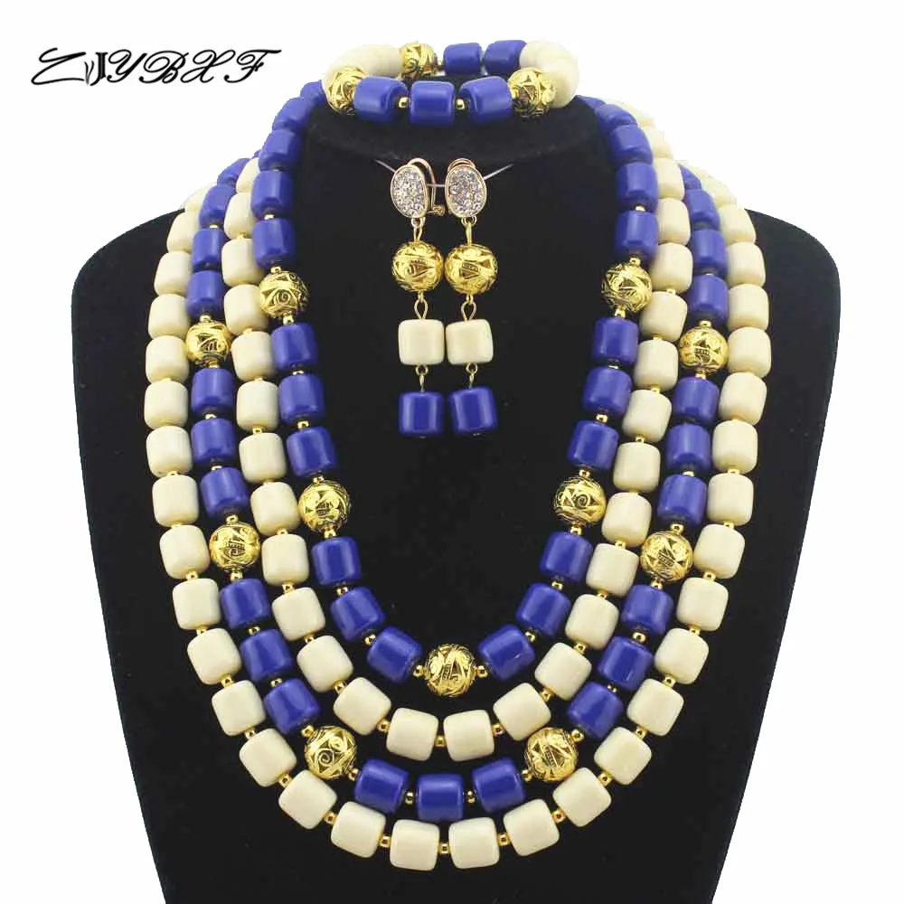 

Handmade Coral Women Necklaces Costume Jewelry Nigerian Wedding African Beads Jewelry Set HD6863