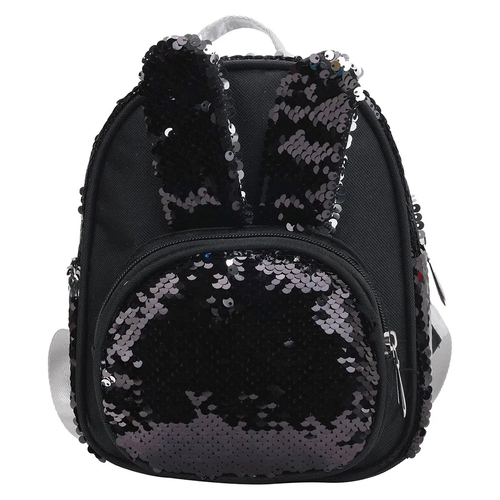 

Maison Fabre School bags for teenage girls Sequins Ear School Bags Fashion Ladies Travel Backpack feminina Nylon Student bags