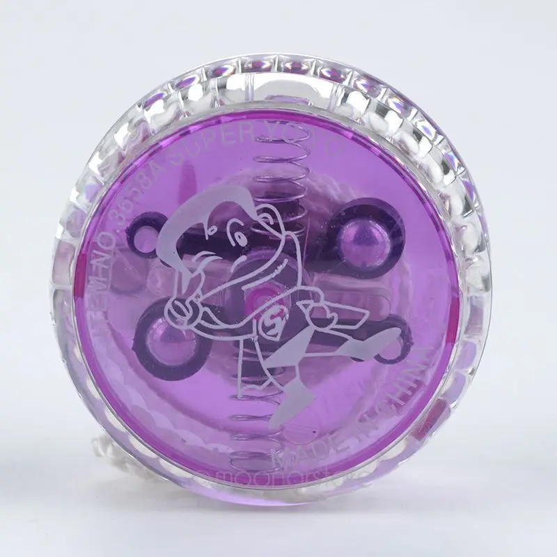 Strange Fashion Luminous Light Up Flash Yo-Yo LCD Flashing YoYo Ball Toys Children For Kids Entertaiment Y47*MHM413#M5 | Игрушки и хобби