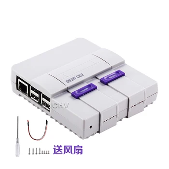 

Raspberry Pi Retro Game Box Arcade Games Shell with Cooling Fan