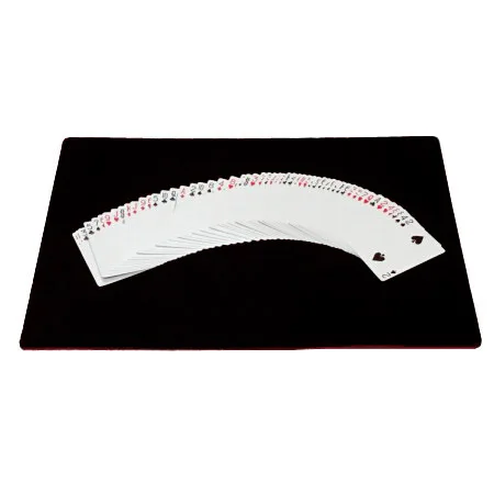 

Magic Card Mat Playing Cards Sponge Memory Function Card Pad (48*32cm) Black Magic Accessories Magic Trick